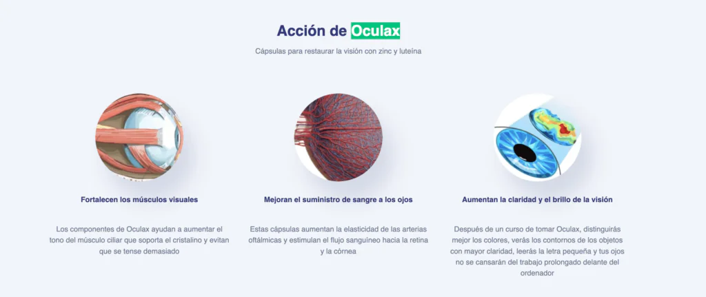Oculax Cápsulas en México: Precio farmacia Guadalajara, Similares, del ahorro